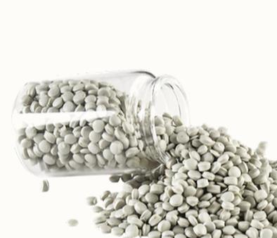 Recycled polymer granules