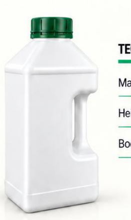 5 L HDPE Horizontal Foil-Seal Jerry Can