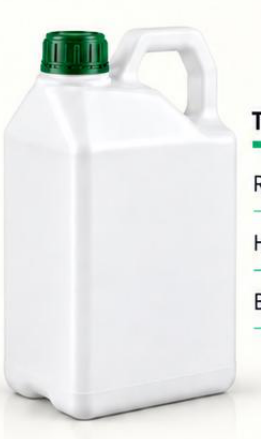 5 L HDPE Upright Foil-Seal Jerry Can