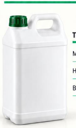 5 L HDPE Vertical Foil-Seal Jerry Can
