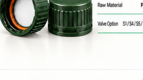 50 mm PP Lock-Closure Gasket Cap