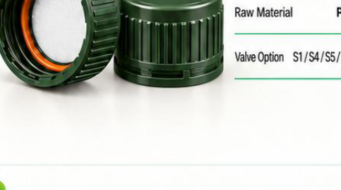 55 mm PP Lock-Closure Gasket Cap