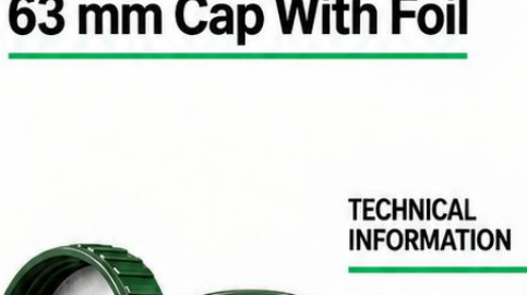 63 mm PP Foil-Seal Cap