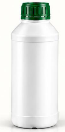 1 L HDPE Threaded Lock-Closure Bottle